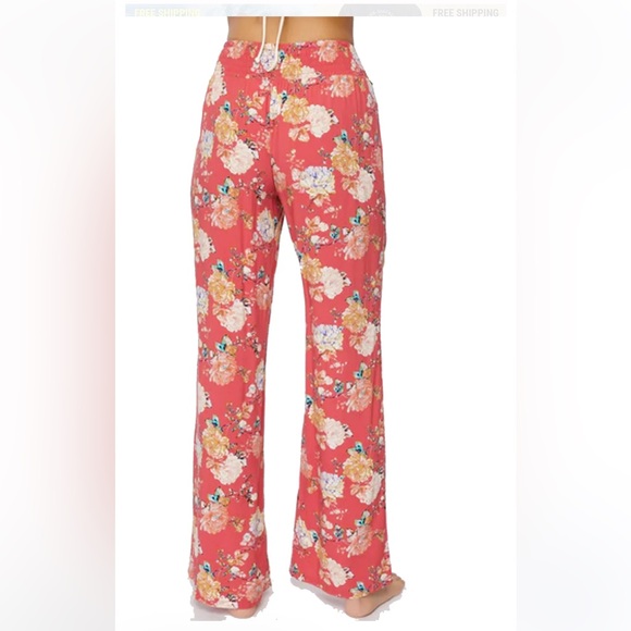 O'NEILL JOHNNY BEACH WOMEN'S PANTS - RED large NWT - Picture 3 of 7